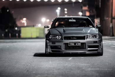 Download Wallpapers Nissan, Skyline, Gtr, Gt r, R34, V spec 2 Nur ...