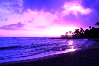 Poipu Sunset, Kauai, Hawaii