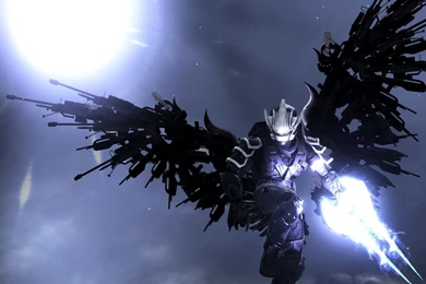 Warrior With Guns In His Wings   Halo Wallpapers   Game Wallpapers ...