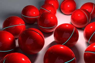 Top 3d Red Balls Wallpaper Images For Pinterest