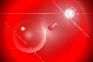 Free Wallpaper, Red, Just Red Bubble, 3D