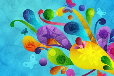 Colorful Swirls Wallpapers   Abstract Wallpapers