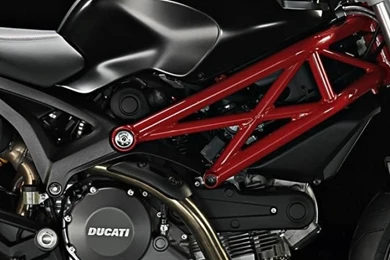 Download Wallpapers 750x1334 Motorcycle, Ducati Monster, Black ...