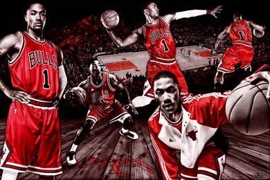 Derrick Rose Desktop Wallpapers