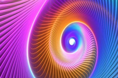 Download Wallpapers 640x1136 3d, Abstract, Fractal, Bright iPhone ...