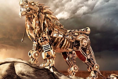 3D Lion Robot Wallpapers Free 3D Lion Robot Wallpapers By Udhao.net