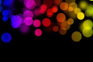 Circles Glare Bright Colored Hd Wallpapers