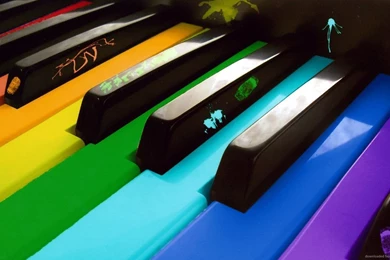 Colorful Keys Wallpapers