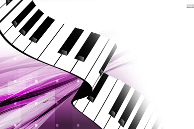 Wavy Piano Keys Clipart Wallpaper Backgrounds
