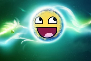 Awesome Smiley iPad 3,4 & Air Wallpapers
