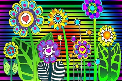 A Flower Of A Different Color   Bright Colors Wallpapers (21810592 ...