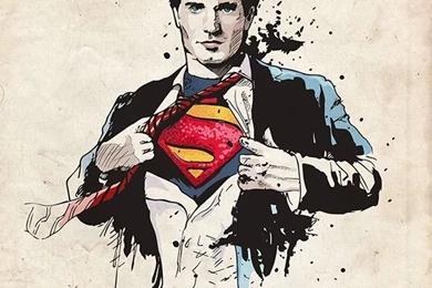 Superman Poster iPhone 5 Wallpapers (640x1136)