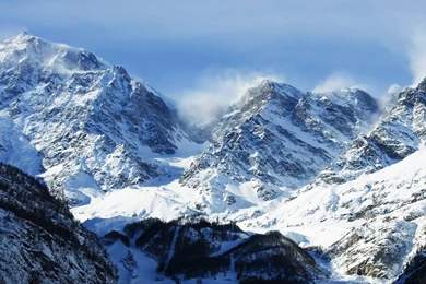 Denver Mountains Winter   Wallpaper.