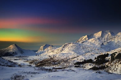 Winter Morning In The Mountains Mac Wallpapers Download