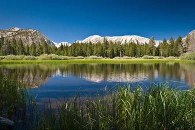 Snow Mountain Lake Hd Wallpapers Image 1366x768 Widescreen Hd ...