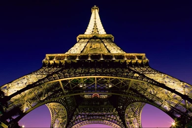 Eiffel Tower Night Scene Hd Wallpapers 1366x768 Widescreen Hd ...
