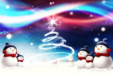Christmas Snowman Desktop Wallpapers And Photos