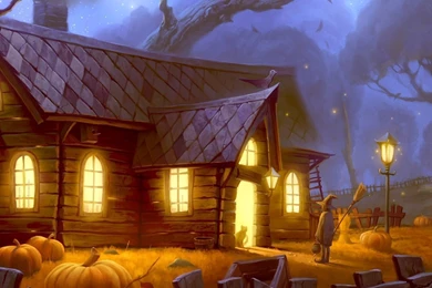 Pic New Posts: Free Vintage Halloween Wallpapers