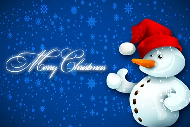 Christmas Snowman Wallpapers