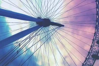 Ferris Wheel Pastel Sky iPhone 6 Wallpapers [..click For More Free ...