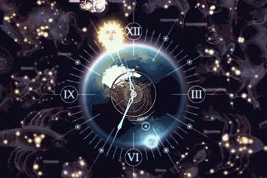 44 Gothic Zodiac Clock HD Wallpapers 1486 :: Clock Hd Wallpapers