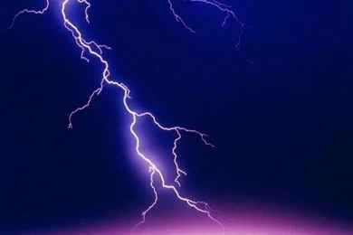 Beautiful purple lightning lake iphone hd wallpaper.jpg