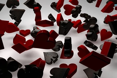 Playing Card Suits Wallpapers   3D Wallpapers
