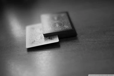 Black And White Playing Cards HD Desktop Wallpapers : Widescreen ...
