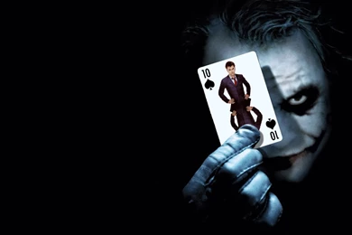 Joker Card Dark Knight   Wallpaper.