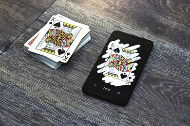 Magic Card With Mobile Wallpapers