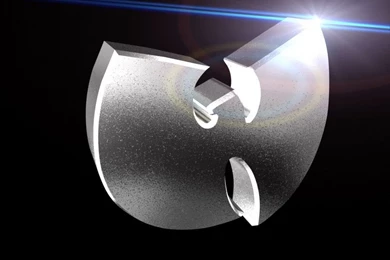 Wallpapers Black, Wu Tang Clan Big Logo.