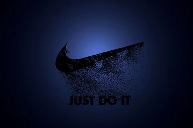 Nike Just Do It Blue Desktop