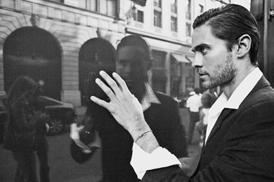 30 Seconds To Mars Jared Leto Men Monochrome