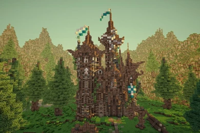 Download Wallpapers 2560x1440 Minecraft, Game, Mojang Ab, Elements ...