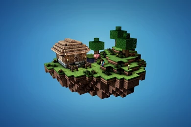 Island Minecraft Wallpapers