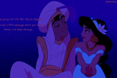 Aladdin Wallpaper: Eye Contact