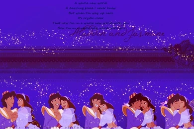 Aladdin And Jasmine   Aladdin Wallpapers (20220790)   Fanpop