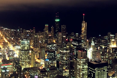 Chicago At Night