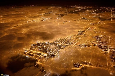 Chicago City Lights Picture, Aerial Wallpapers   National ...