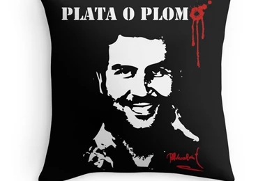 Pablo Escobar "Plata O Plomo"" Throw Pillows By Mqdesigns13 ...