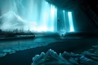 3D Waterfalls Widescreen HD Wallpapers