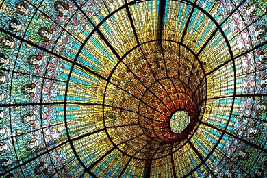 Stained Glass Vortex [1920 X 1080] : Wallpapers