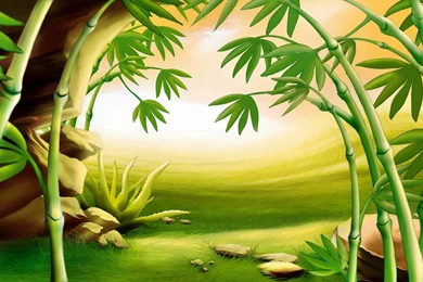 High Resolution Bamboo Art Wallpapers   SiWallpaperHD 15206