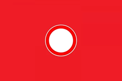 Minimalistic Red Warning Solid Signal Dan Simple Wallpapers