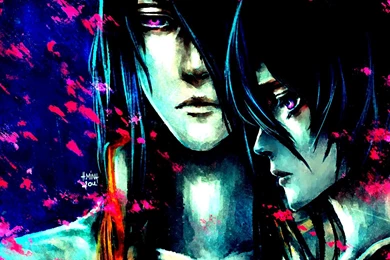 Art Girl Guy Abstract Anime