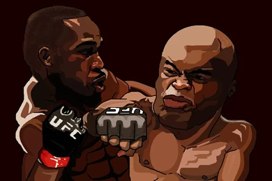 Anderson Silva Vs Jon Jones By IsraelFelix On DeviantArt