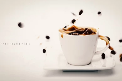 Cup, Coffee, Photography, Particle, Motion Picture, Splash, Wallpapers