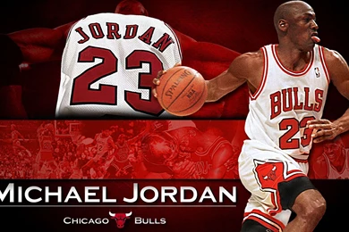 MICHAEL JORDAN LEGEND BASKETBALL WALLPAPER WALF1001
