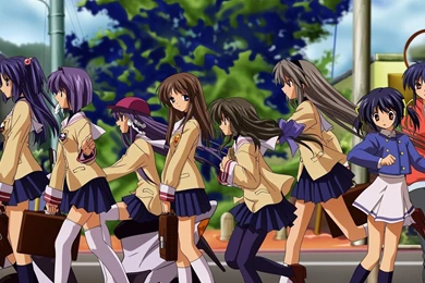 Download Wallpapers 2560x1024 Anime, Girl, Sun, Spring, Image ...