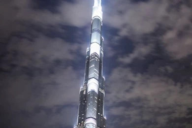 Burj Khalifa At Night HD Desktop Wallpapers : Widescreen : High ...
